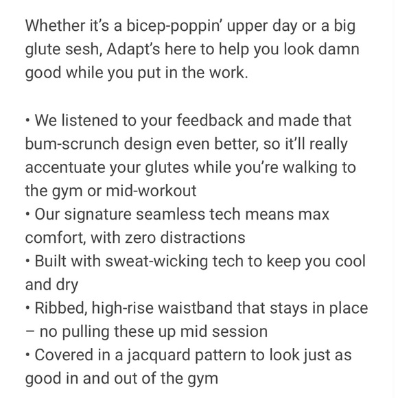 Blue Gymshark Adapt Seamless Leggings - Picture 4 of 5